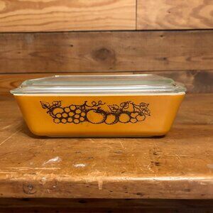 Old Orchard Pyrex Casserole Dish